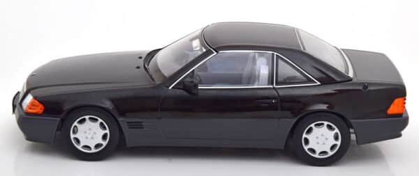 kk scale - 1:18 mercedes 500sl r129 1993 black metallic