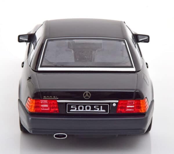 kk scale - 1:18 mercedes 500sl r129 1993 black metallic