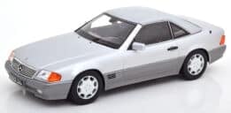 kk scale - 1:18 mercedes 500sl r129 1993 silver