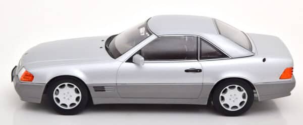 kk scale - 1:18 mercedes 500sl r129 1993 silver