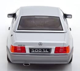 kk scale - 1:18 mercedes 500sl r129 1993 silver