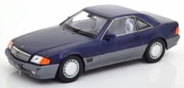 kk scale - 1:18 mercedes 500sl r129 1993 blue metallic