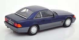 kk scale - 1:18 mercedes 500sl r129 1993 blue metallic
