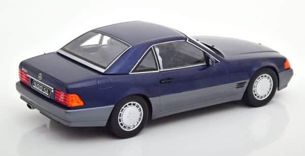 kk scale - 1:18 mercedes 500sl r129 1993 blue metallic