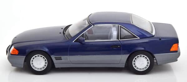 kk scale - 1:18 mercedes 500sl r129 1993 blue metallic