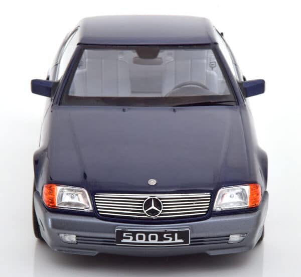 kk scale - 1:18 mercedes 500sl r129 1993 blue metallic