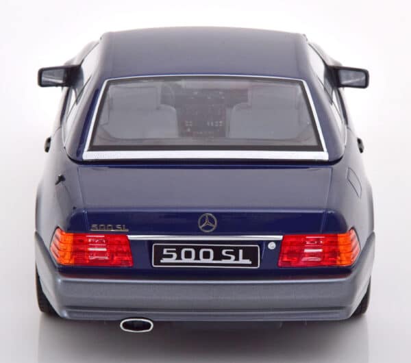 kk scale - 1:18 mercedes 500sl r129 1993 blue metallic