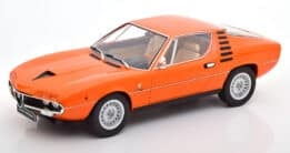 kk scale - 1:18 alfa romeo montreal 1970 orange/beige interior