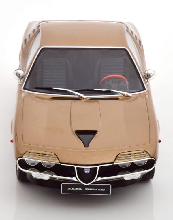 kk scale - 1:18 alfa romeo montreal 1970 gold metallic