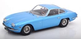 kk scale - 1:18 lamborghini 400 gt 2+2 1965 lightblue metallic