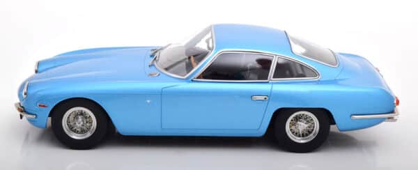 kk scale - 1:18 lamborghini 400 gt 2+2 1965 lightblue metallic