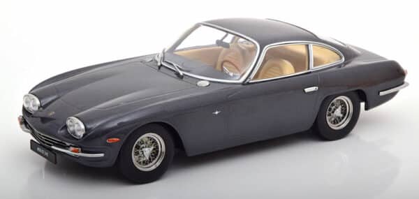 kk scale - 1:18 lamborghini 400 gt 2+2 1965 anthracite
