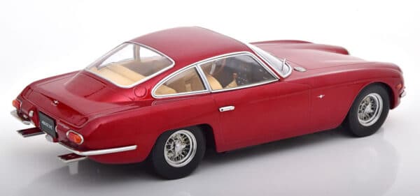 kk scale - 1:18 lamborghini 400 gt 2+2 1965 red metallic