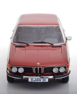 kk scale - 1:18 bmw 3.0s e3 2 series 1971 red brown metallic