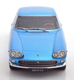 kk scale - 1:18 ferrari 330 gt 2+2 1964 light blue metallic