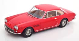 kk scale - 1:18 ferrari 330 gt 2+2 1964 red/brown interior