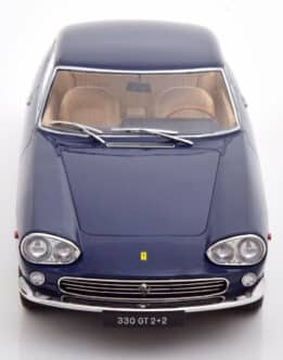 kk scale - 1:18 ferrari 330 gt 2+2 1964 dark blue