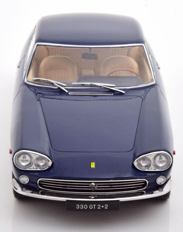 kk scale - 1:18 ferrari 330 gt 2+2 1964 dark blue