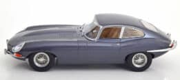 kk scale - 1:18 jaguar e-type coupe series 1 1961 grey metallic beige interior rhd (500)