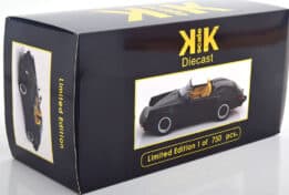 kk scale - 1:18 porsche 911 speedster 1989 black (limited edition 750 pcs)