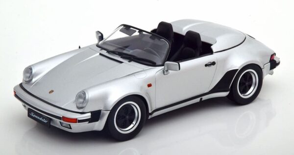 kk scale - 1:18 porsche 911 speedster 1989 silver (limited edition 750 pcs)