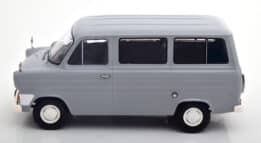 kk scale - 1:18 ford transit mk1 bus 1965 light grey
