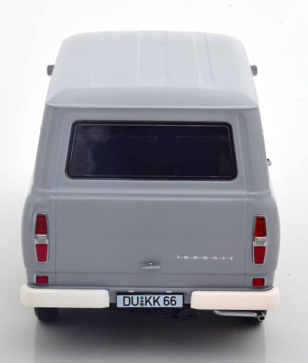 kk scale - 1:18 ford transit mk1 bus 1965 light grey