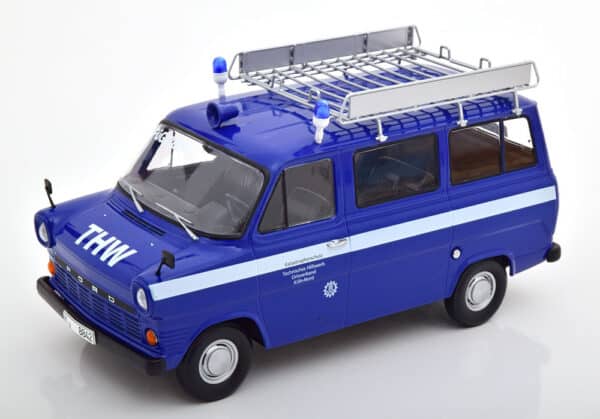 kk scale - 1:18 ford transit thw cologne 1965 w/roof rack