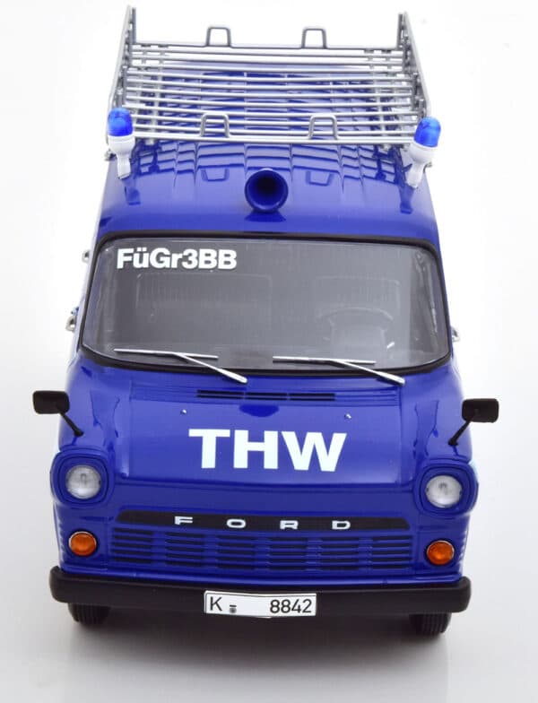 kk scale - 1:18 ford transit thw cologne 1965 w/roof rack