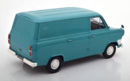 kk scale - 1:18 ford transit delivery van 1965 turquoise ltd edition 750pcs