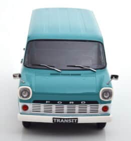 kk scale - 1:18 ford transit delivery van 1965 turquoise ltd edition 750pcs