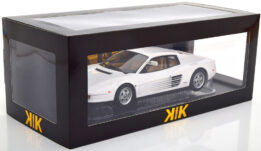 kk scale - 1:18 ferrari testarossa monospeccio 1984 us version white