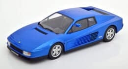kk scale - 1:18 ferrari testarossa monospecchio 1984 blue metallic