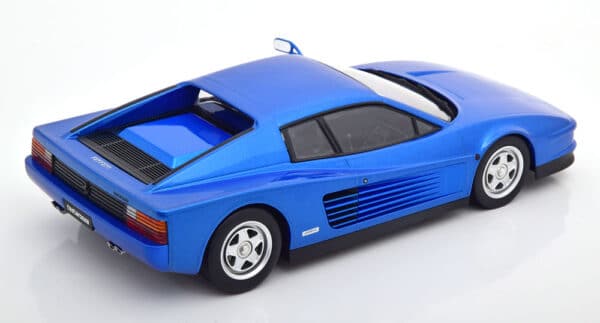 kk scale - 1:18 ferrari testarossa monospecchio 1984 blue metallic