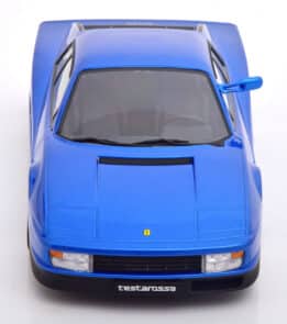 kk scale - 1:18 ferrari testarossa monospecchio 1984 blue metallic