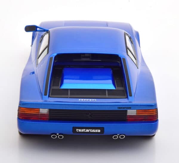 kk scale - 1:18 ferrari testarossa monospecchio 1984 blue metallic