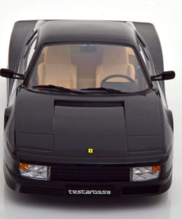 KK scale Ferrari Testarossa Black 1986 1:18 scale Diecast Model KKDC180512