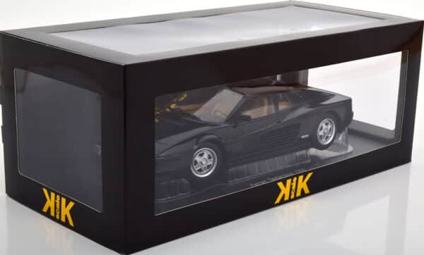 kk scale - 1:18 ferrari testarossa 1986 black