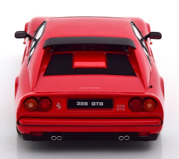 kk scale - 1:18 ferrari 328 gtb 1985 red