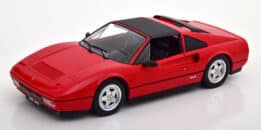 kk scale - 1:18 ferrari 328 gts 1985 red (with removable hardtop)