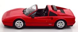 kk scale - 1:18 ferrari 328 gts 1985 red (with removable hardtop)