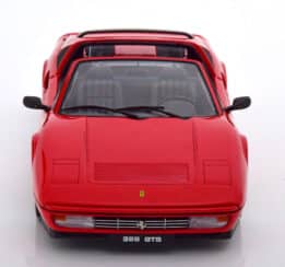 kk scale - 1:18 ferrari 328 gts 1985 red (with removable hardtop)