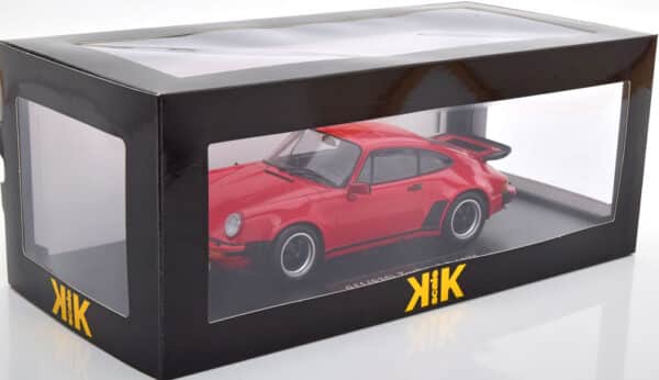kk scale - 1:18 porsche 911 (930) 3.0 turbo 1976 red