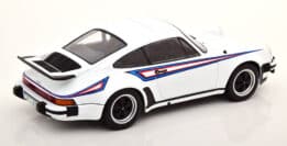 kk scale - 1:18 porsche 911 (930) 3.0 turbo 1976 white with martini livery