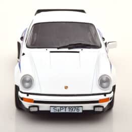kk scale - 1:18 porsche 911 (930) 3.0 turbo 1976 white with martini livery