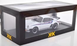 kk scale - 1:18 porsche 911 (930) 3.0 turbo 1976 white with martini livery