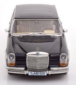 kk scale - 1:18 mercedes 600 swb w100 1963 black