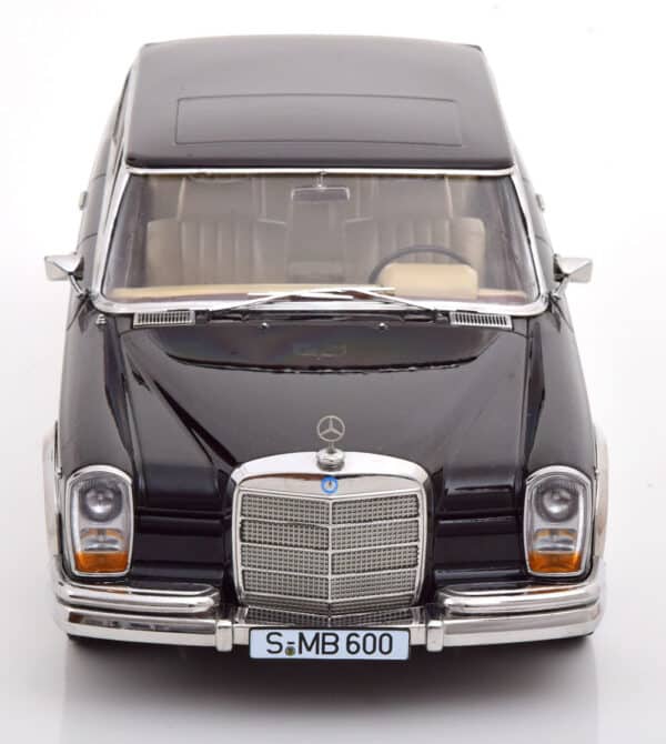 kk scale - 1:18 mercedes 600 swb w100 1963 black