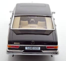 kk scale - 1:18 mercedes 600 swb w100 1963 black