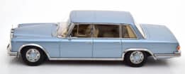 kk scale - 1:18 mercedes 600 swb w100 light blue metallic 1963